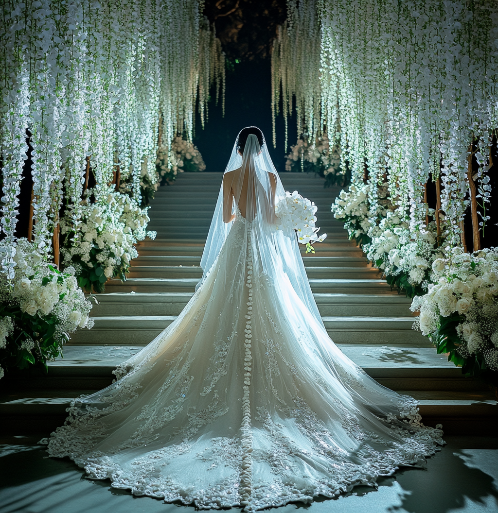 モダンな会場に合う、バージンロードそうかデザイン